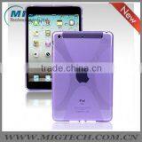 TPU Case With X Pattern for Ipad Mini