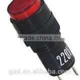 NXD-212 CNGAD 12mm 2 Pins Circular-head Miniature Lamp thumbnail-1