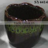 Indoor Decorative Italian Mini Porcelain Flower Pot thumbnail-1
