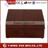 Valet Watch Box Twany Exterior With Gold Lock Supplier for Watch Box thumbnail-4