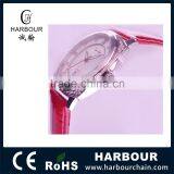 2015 New Fashion MOP Dial Wristwatch Red for Girl With Stone Setting 5ATM thumbnail-5