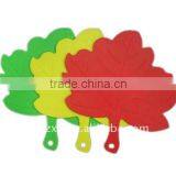 leaf shape heat resistant silicone cup pad