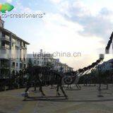 Outdoor Park Life Size Fiberglass Dinosaur Skeleton