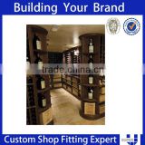 Shopping Mall High End Stackable Wine Rack For Sales Promotion