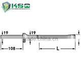 Chisel Bit Integral Rod Hex 22, Shank 22 mm x 108 mm Dia.23-29mm thumbnail-2