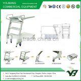 Supermarket Foldable Climbing Ladder Cart thumbnail-3