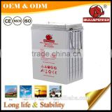 High pure Sealed lead acid 6v 310ah rechargeable deep cycle battery