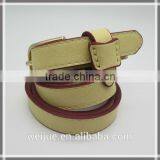 Colorful Skinny Women Leather Belt thumbnail-1