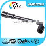 Black L-style spark plug wrench/Ignition wrench/spanner for spark plug/plug spanner