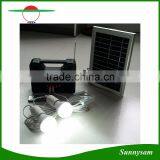 Portable Solar System for Lighting Charging Home Capming Use With Led Lights