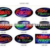 Beautiful Outdoor Led Shop Sign Board Led Nails Open Shop Signage thumbnail-2