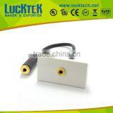 Wall Plate Panel Amounted 3.5mm Audio Cable