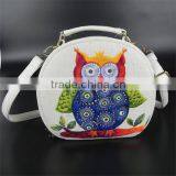 2016 Latest Owl Embroidery Handbag and Messenger Bag for Sale thumbnail-3
