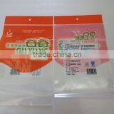 BOPP Header Card Packaging Bag For 50pcs of 200ml Paper Cups