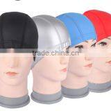 Lycra Waterproof Bathing Fashion Swimming Caps thumbnail-4