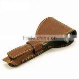 Shaving/safety razor leather pouch/case