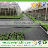 Black Nonwoven Spunbond Weed Garden Black Weed Control Fabric thumbnail-2