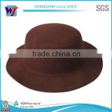 custom wholesale vintage hats with wide brim large wool fedora