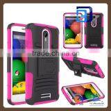 Chinese Supplier 3 in 1 Heavy Duty Shock Proof Belt Case For Motorola Moto X3 Lowest Price thumbnail-1