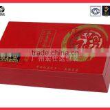 Red Color Tea Box Wood Wholesale