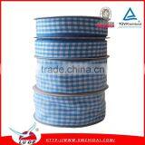 2015 Factory High Quality Plaid Tartan Ribbon Wholesale