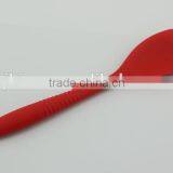 Red Color Pastry &baking Tools One Piece Silicone Spatula thumbnail-1