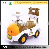 hot sell cow desigh baby slide ride on toy car