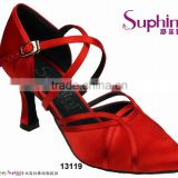Low MOQ Woman Ballroom Dance Shoes , Ballroom Dance Shoes with High Heel