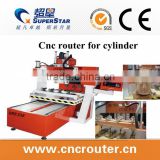4 axis 180degree turnning CNC Router machine