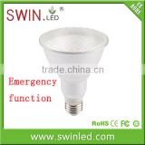 br30 parlights 9w led bulb with emergency ip65