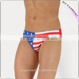 Hot Sale Fashion High Quality Sexy Flag Extreme Swimwear for Men thumbnail-2