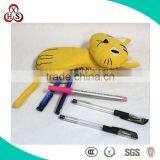 2015 High Quality OEM Custom School Big Plush Pencil Case Wholesale thumbnail-1