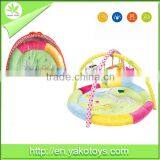 Rainforest Gym Mat Musical Baby Play Mat Piano Kick Play Mat thumbnail-1