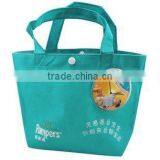 Customized Button Non Woven Shopping Bag /Carrier Bag 004174/Non-Woven Shopping Bag