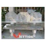 Outdoor Stone Bench thumbnail-1