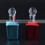 Unique Shaped 15ml Essential Oil Bottles Empty UV Colored Refillable Perfume Glass Bottles With Glass Stick Stopper thumbnail-3