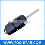 Flip Folding Key Shell for VW VOLKSWAGEN SEAT SKODA Remote Key Case Fob NEW 3 BN thumbnail-2