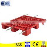 1200*1000mm Double Deck Pallet Steel Reinforced Plastic Pallet thumbnail-1