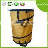 Black Heavy Pop up Garden Bag With Hard Bottom/different Size and Color thumbnail-1