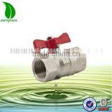Female Forged Full-port Brass Ball Valve With T Type Handle thumbnail-1