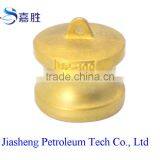 Brass Camlock Coupler Dust Plug Type DP thumbnail-1