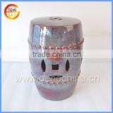 Ceramic Glazed Drum Stool With Chinese Style thumbnail-1