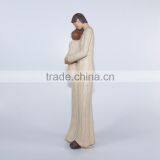 Wood Imitation Polyresin Family Figurine thumbnail-3