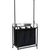 Laundry Sorter With Lift Hanging Bar thumbnail-1