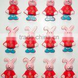 Hand Painted Wooden Ladybug Ladybird Stick On thumbnail-1