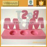 Cheap Modern Wooden Art Trophy Antique Vase Base thumbnail-2