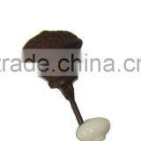 Metal Decorative Antique Hooks With Ceramic Knob, Home Decoration Hook, Metal Wall Art Hooks, European Style Hook, Vintage Hooks thumbnail-1