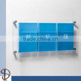 Clear Acrylic Wall Moun Brochure Holder thumbnail-1