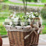 Shooting Props,rectangle Handmade Wicker Storage Basket thumbnail-4