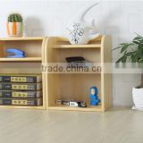 Low moq cheap price two floor wooden cabinet